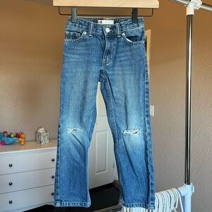 Boy’s Blue Levi’s 511 Distressed Jeans 5